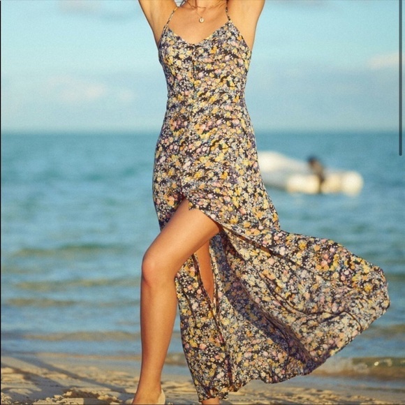 Red Carter Mika Dress Floral Maxi - Picture 2 of 8